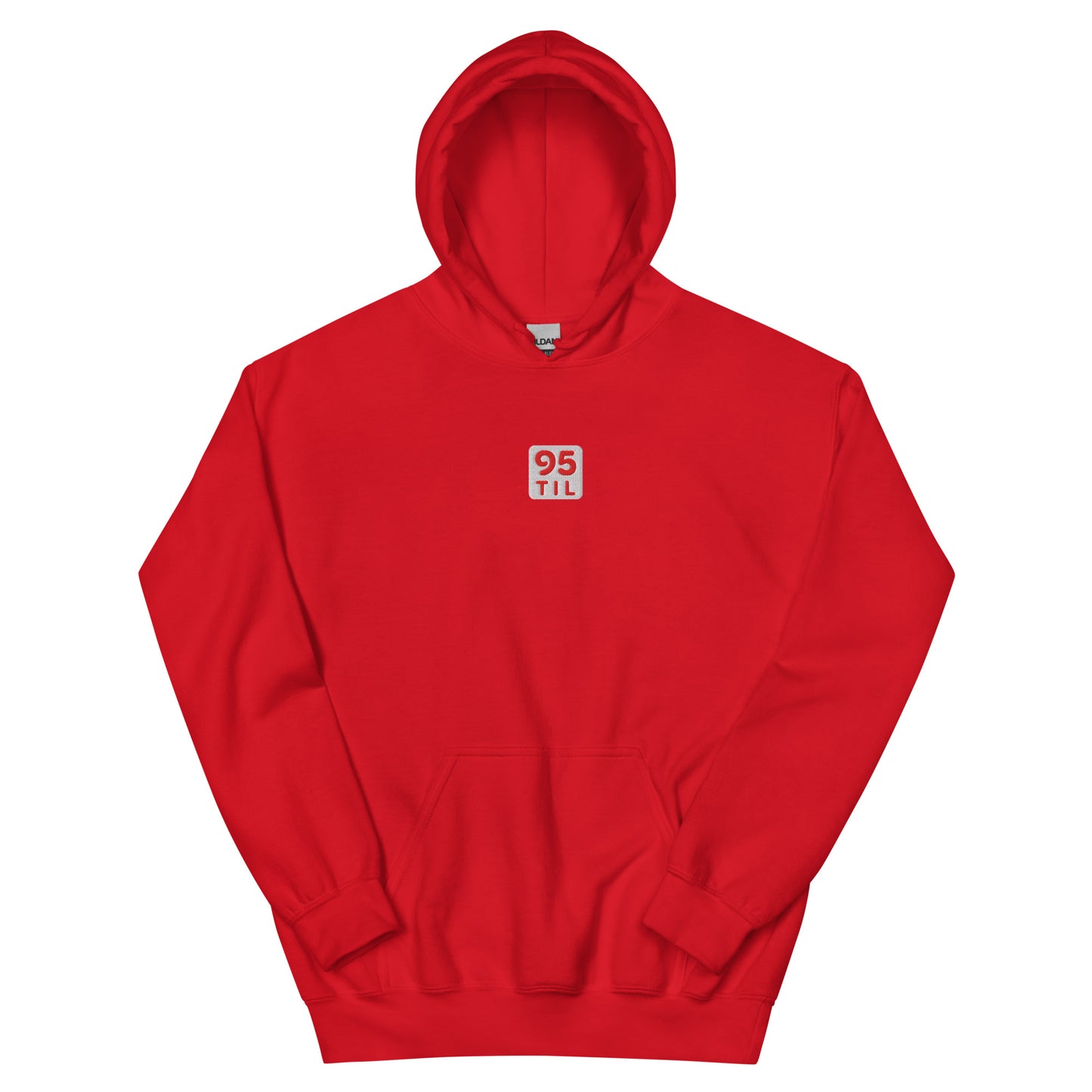 Box Logo Hoodie (Red)